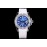 Rolex Sapphire Crystal Rubber Strap Navy Dial Watch