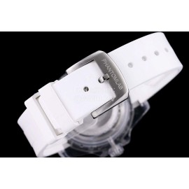 Rolex Sapphire Crystal Rubber Strap Navy Dial Watch