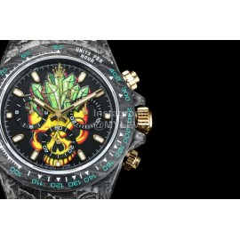 Rolex Yellow Rubber Strap Multifunctional Watch