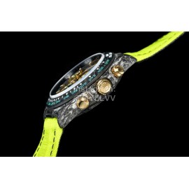 Rolex Soft Woven Strap Multifunctional Watch Green