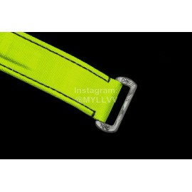 Rolex Soft Woven Strap Multifunctional Watch Green