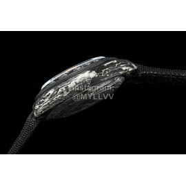 Rolex Soft Woven Strap Multifunctional Watch Black