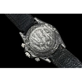 Rolex Soft Woven Strap Multifunctional Watch Black