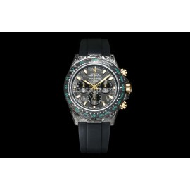 Rolex Rubber Strap 40mm Dial Multifunctional Watch