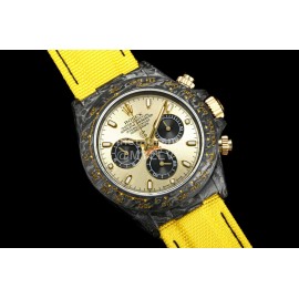 Rolex New 40mm Dial Multifunctional Watch Yellow