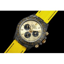 Rolex New 40mm Dial Multifunctional Watch Yellow