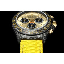 Rolex New 40mm Dial Multifunctional Watch Yellow