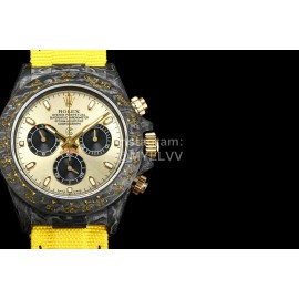 Rolex New 40mm Dial Multifunctional Watch Yellow