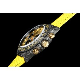 Rolex New 40mm Dial Multifunctional Watch Yellow