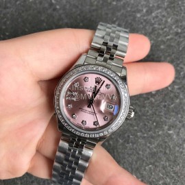 Rolex Datejust Fashion 28mm Dial Steel Strap Watch For Women