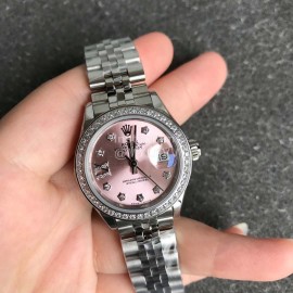Rolex Datejust Fashion 28mm Dial Steel Strap Watch For Women