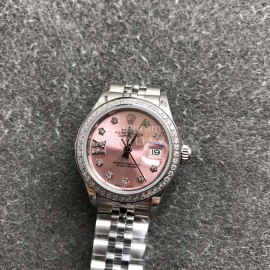 Rolex Datejust Fashion 28mm Dial Steel Strap Watch For Women