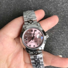 Rolex Datejust New Steel Strap 28mm Dial Watch For Women