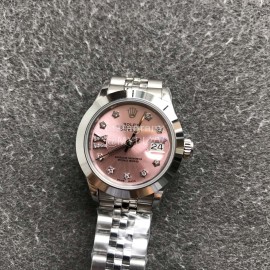Rolex Datejust New Steel Strap 28mm Dial Watch For Women