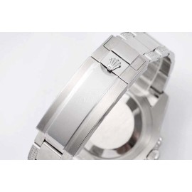 Rolex 904l Steel 40mm Dial Watch Dark Blue