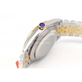 Rolex New 904l Steel 41mm White Dial Watch