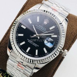 Rolex Tnt Factory New Steel Strap Black Dial Watch