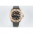Rolex Sapphire Crystal Rubber Strap Watch Black