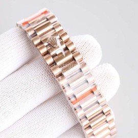 Rolex Tw Factory 316 Steel Diamond Dial Watch Rose Gold