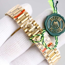 Rolex Tw Factory 316 Steel Diamond Dial Watch Gold