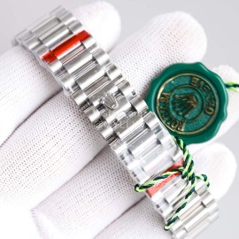 Rolex Tw Factory 316 Steel Diamond Dial Watch Silver