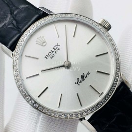 Rolex Tw Factory Fashion Leather Strap Watch