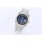 Rolex New 36mm Navy Dial Steel Strap Diamond Watch