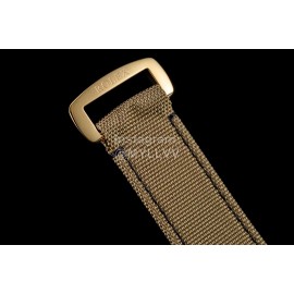 Rolex Soft Brown Strap Multifunctional Watch 