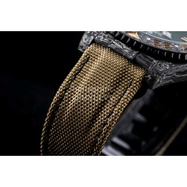 Rolex Soft Brown Strap Multifunctional Watch 