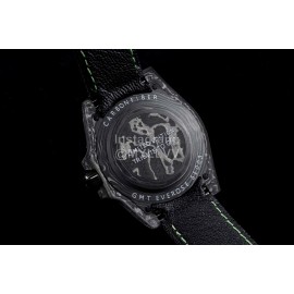 Rolex Soft Black Strap Multifunctional Watch 