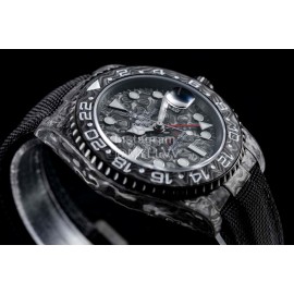 Rolex Soft Strap Multifunctional Watch Black 