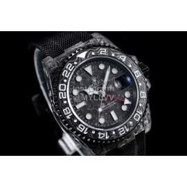 Rolex Soft Strap Multifunctional Watch Black 