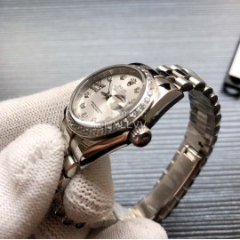 Rolex 316l Steel 28mm Dial Watch For Women