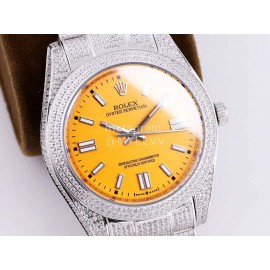 Rolex Sf Factory Oyster Perpetual Pearlmaster 41 Watch Yellow