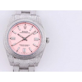 Rolex Sf Factory Oyster Perpetual Pearlmaster 41 Watch Pink