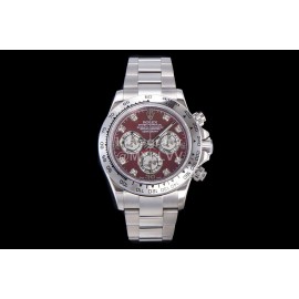 Rolex Steel Strap Luminous Multifunctional Watch Silver