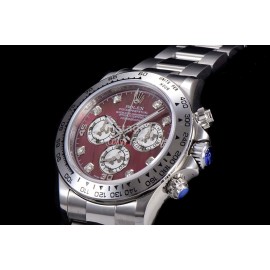 Rolex Steel Strap Luminous Multifunctional Watch Silver