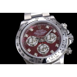 Rolex Steel Strap Luminous Multifunctional Watch Silver