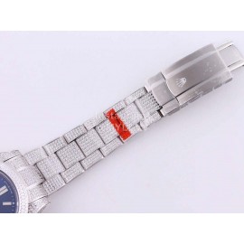 Rolex Sf Factory Oyster Perpetual Pearlmaster 41 Diamond Watch Blue