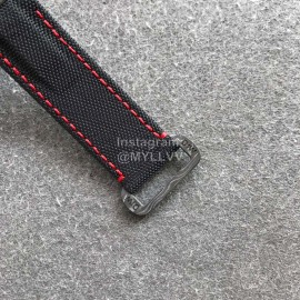 Rolex Nylon Strap Carbon Fiber Case Watch