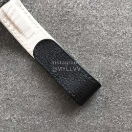 Rolex White Nylon Strap Carbon Fiber Case Watch