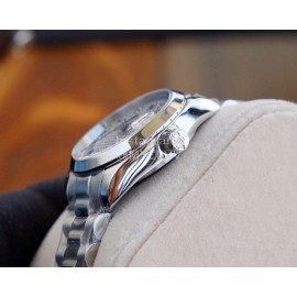 Rolex 316l Stainless Steel 28mm Dial Watch For Women Silver