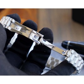 Rolex 316l Stainless Steel 28mm Dial Watch For Women Silver