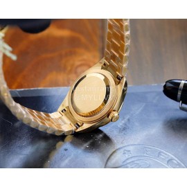 Rolex 316l Stainless Steel 28mm Dial Watch For Women Gold