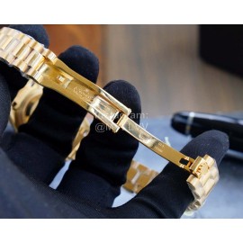 Rolex 316l Stainless Steel 28mm Dial Watch For Women Gold