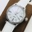 Rolex Dr Factory Leather Strap Watch White