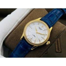 Rolex Dr Factory Sapphire Crystal Diamond Watch Blue