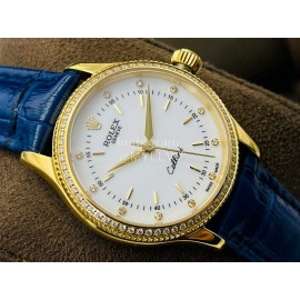 Rolex Dr Factory Sapphire Crystal Diamond Watch Blue