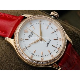 Rolex Dr Factory Sapphire Crystal Diamond Watch Red