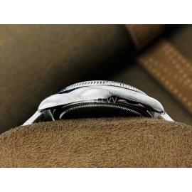 Rolex Dr Factory Leather Strap Diamond Watch White